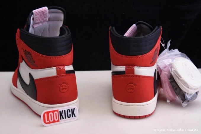 Official Maikesneakers AIR 1 OG CD4487 JORDAN 100(RED) - SCOTT X HIGH TRAVIS RETRO 0807